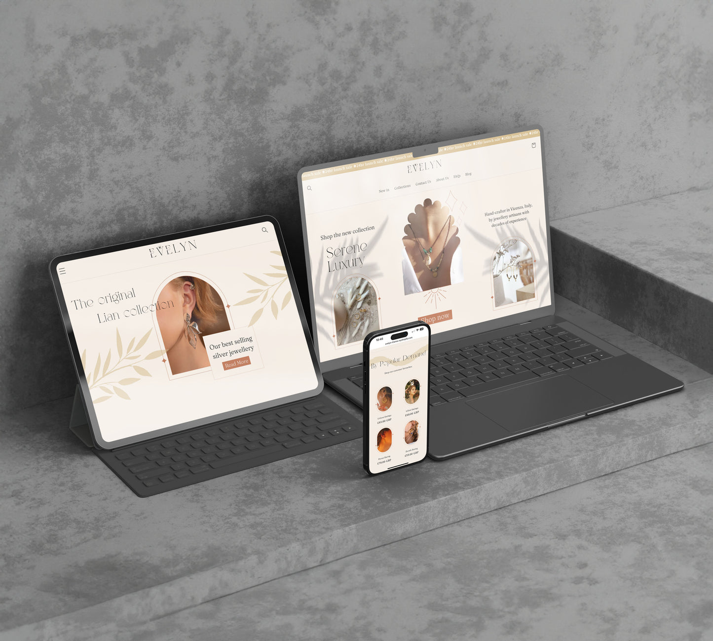 The Evelyn Website Template